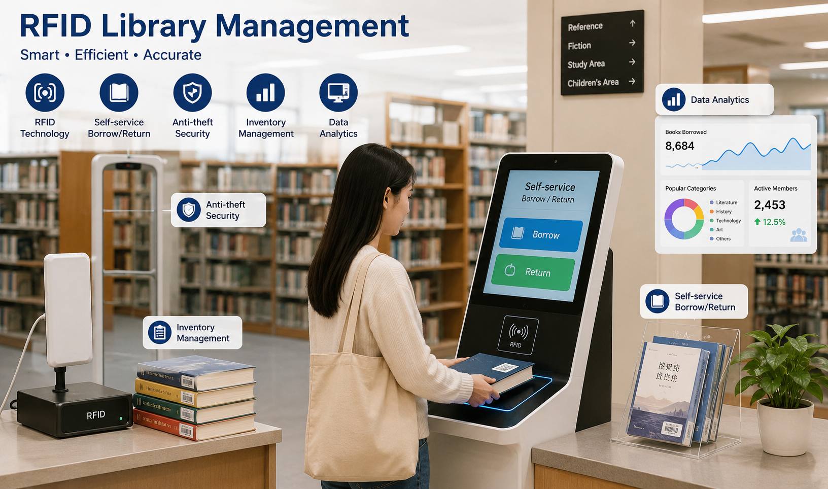 Gestione biblioteca RFID